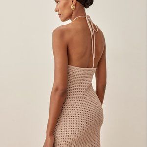 Martel Open Knit Mini Dress From Reformation